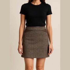 Dalia COLLECTION 𝅺wool blend pencil skirt 8P